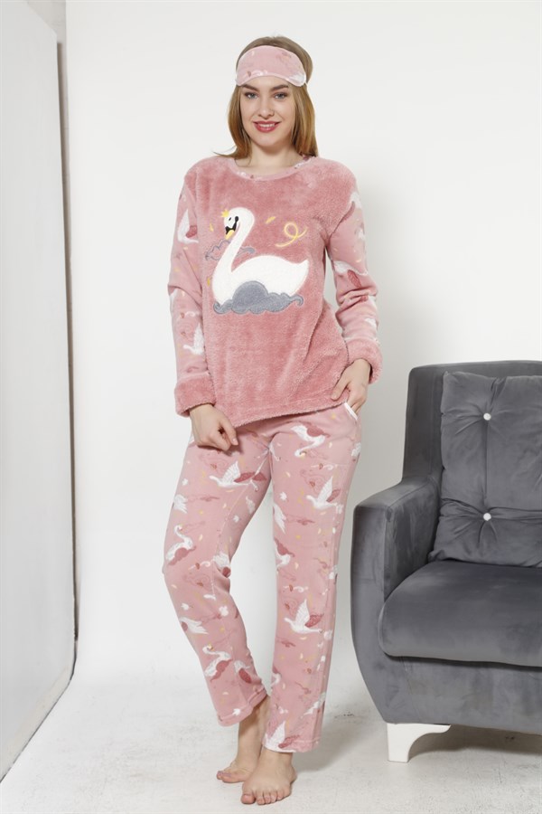 Akbeniz WellSoft Kadın Pijama Takımı 8039