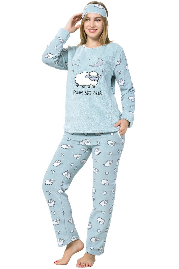 Akbeniz WellSoft Kadın Pijama Takımı 8050