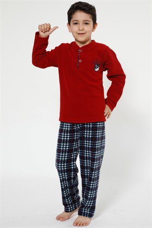 Akbeniz Well Soft Erkek Çocuk Pijama Takımı 4521