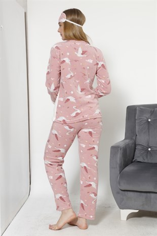 Akbeniz WellSoft Kadın Pijama Takımı 8038