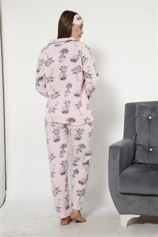 Akbeniz WellSoft Kadın Pijama Takımı 8048