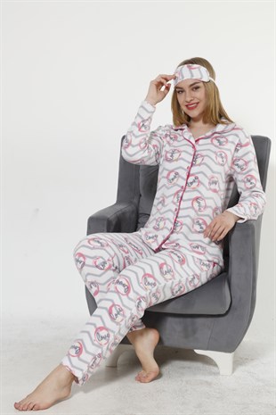 Akbeniz WellSoft Kadın Pijama Takımı 8046