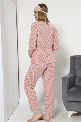 Akbeniz WellSoft Kadın Pijama Takımı 8044