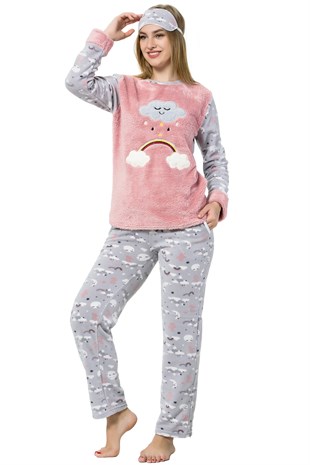 Akbeniz WellSoft Kadın Pijama Takımı 8056