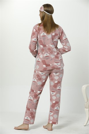 Akbeniz WellSoft Kadın Pijama Takımı 8051