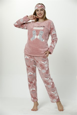 Akbeniz WellSoft Kadın Pijama Takımı 8052