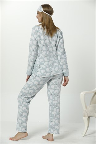 Akbeniz WellSoft Kadın Pijama Takımı 8058