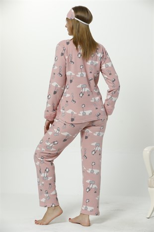 Akbeniz WellSoft Kadın Pijama Takımı 8053