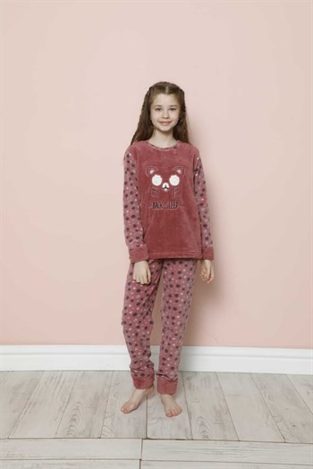 Akbeniz WelSoft Polar Çocuk Pijama Takımı 20239G