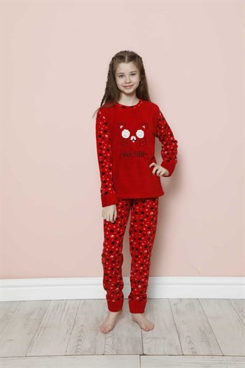 Akbeniz WelSoft Polar Çocuk Pijama Takımı 20239K
