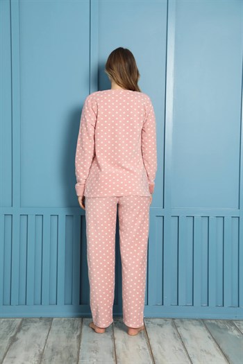 Akbeniz Welsoft Polar Kadın Pijama Takımı 8457