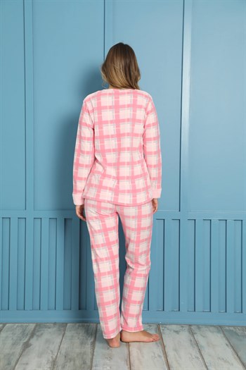 Akbeniz Welsoft Polar Kadın Pijama Takımı 8462